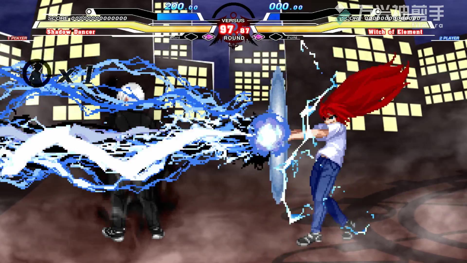 mugen影舞者新版vs元素魔法使