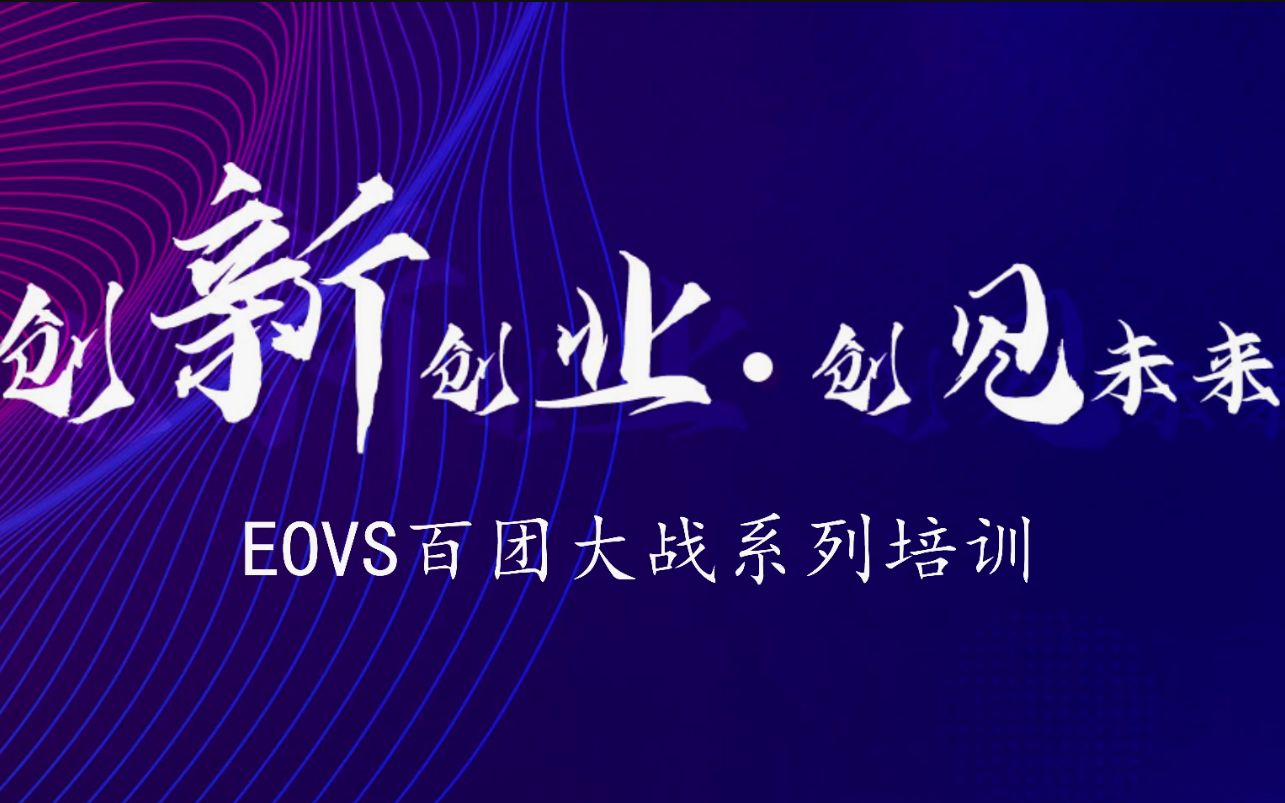 2022年EOVS百团大战系列培训四“知翰杯”全国高校现代企业数字化运营实践与创新挑战赛活动哔哩哔哩bilibili