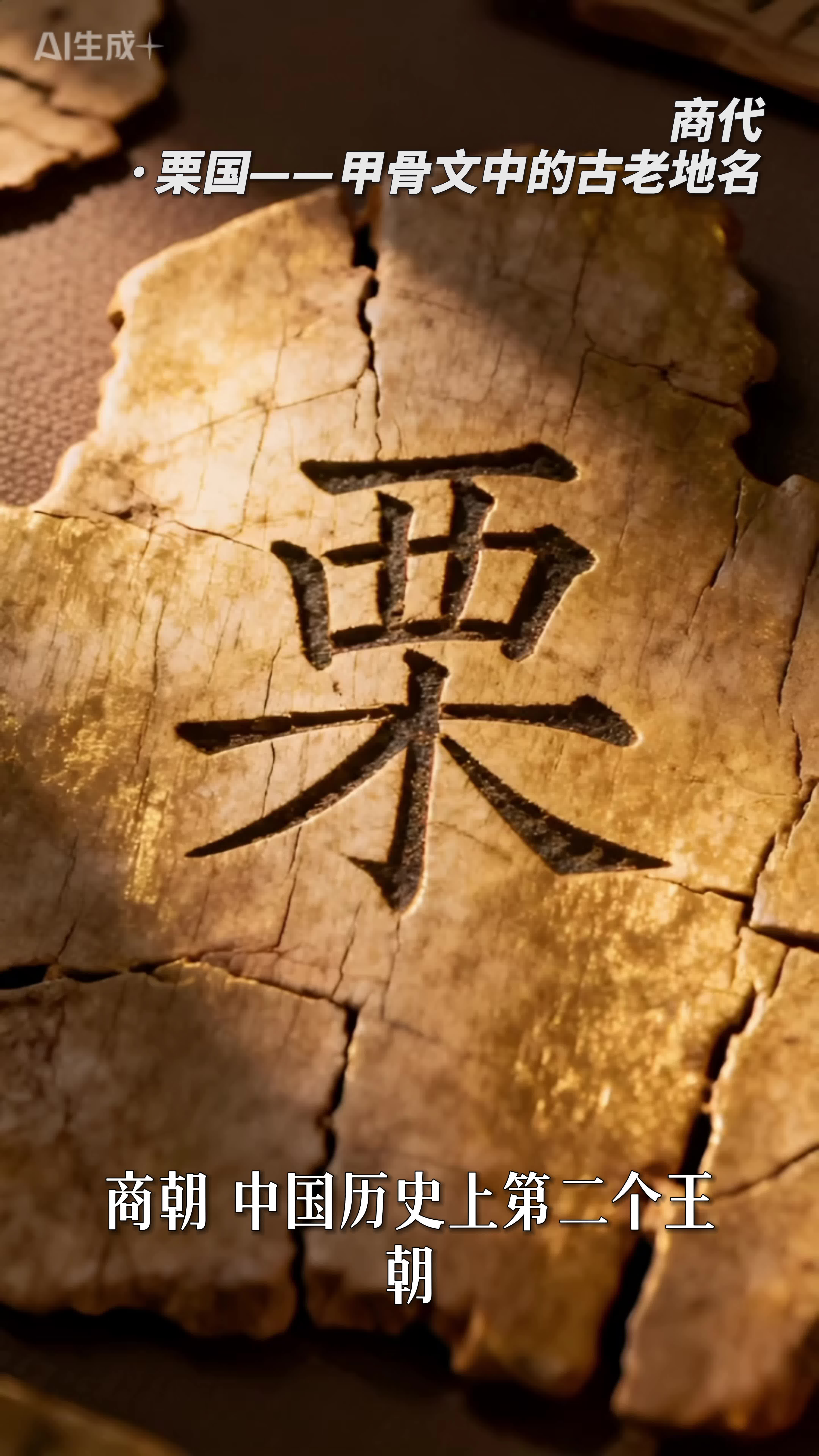 商代栗国：甲骨文中的栗#历史 #商丘 #夏邑