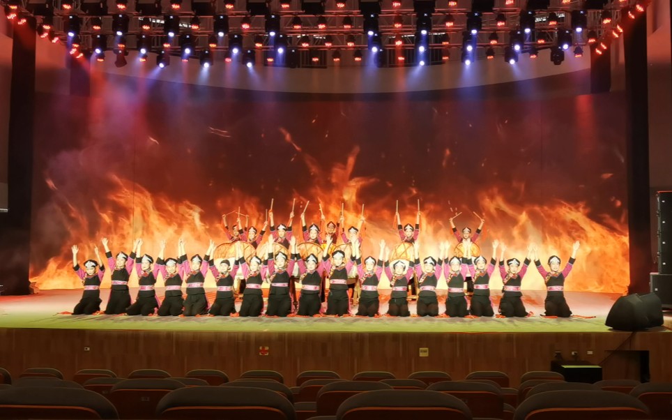 昆明市第十七届官渡区金刚塔杯艺术节 昆十二中非遗传统文化节目 栽秧