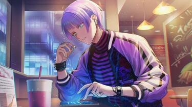 ブレマイ　麻波麗　SSR缶バッチ ブレマイ 麻波麗缶バッジ