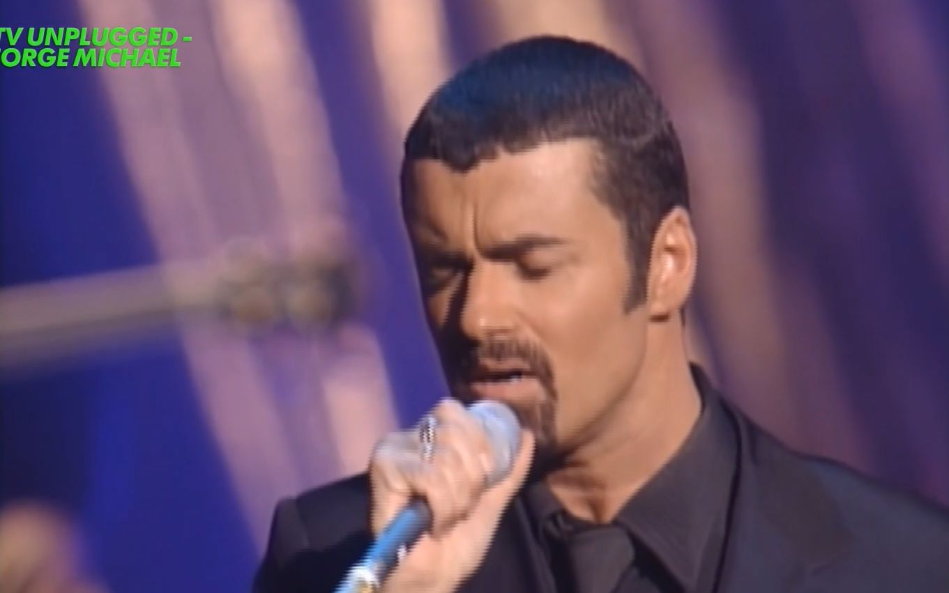 【高清重置版乔治迈克尔1996经典不插电现场】George Michael Live 1996 Unplugged哔哩哔哩bilibili