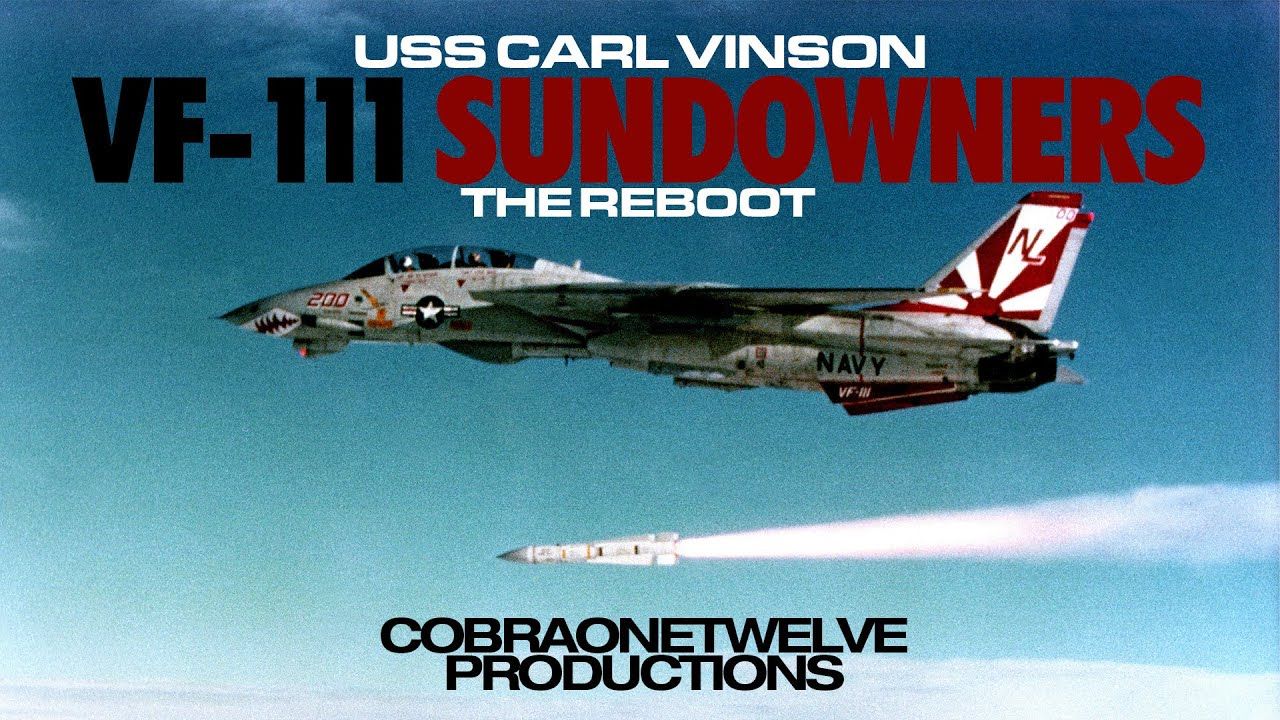 VF111 Sundowners USS Carl Vinson哔哩哔哩bilibili