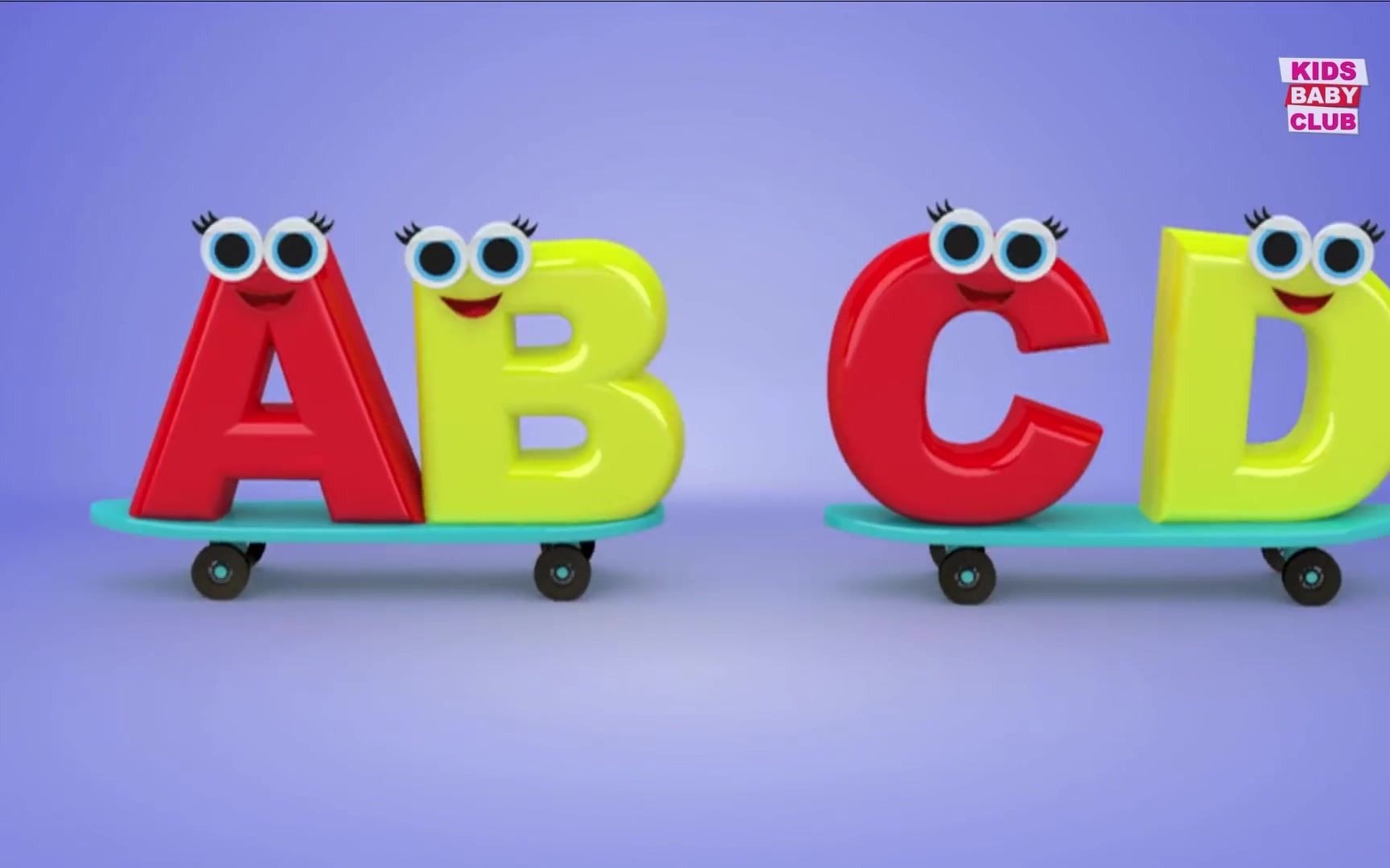 [图]【英文字母歌】ABC SONG Classic Songs By Kids Baby Club