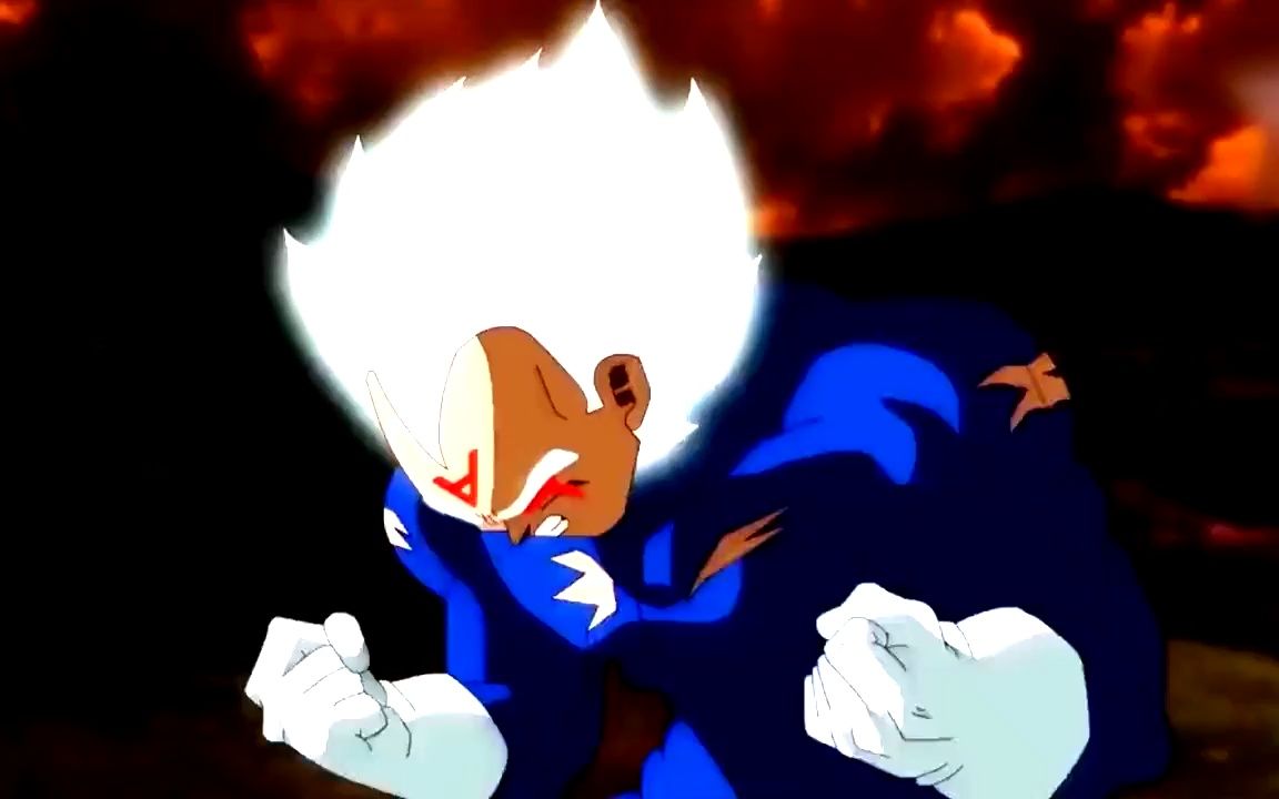 龙珠超110:白神模式的贝吉塔,竟被地球幻术所困,生命差点陨落