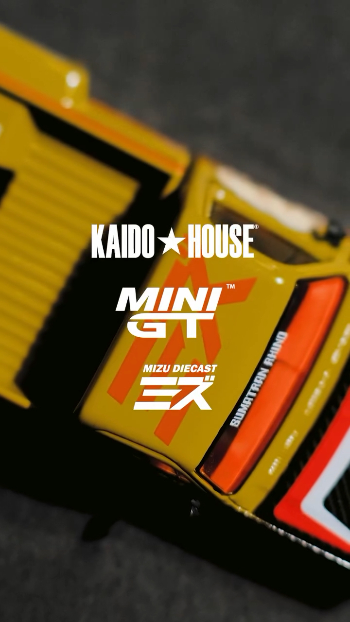 KAIDO HOUSE X MINI GT X MIZU 美国车系列雪佛兰 Silverado“苏门答腊犀牛”通贩品哔哩哔哩bilibili