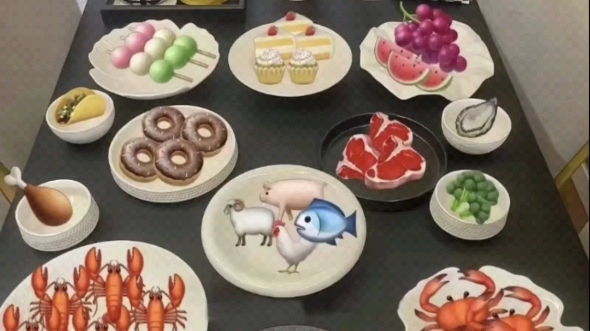 我家的《emoji年夜饭》