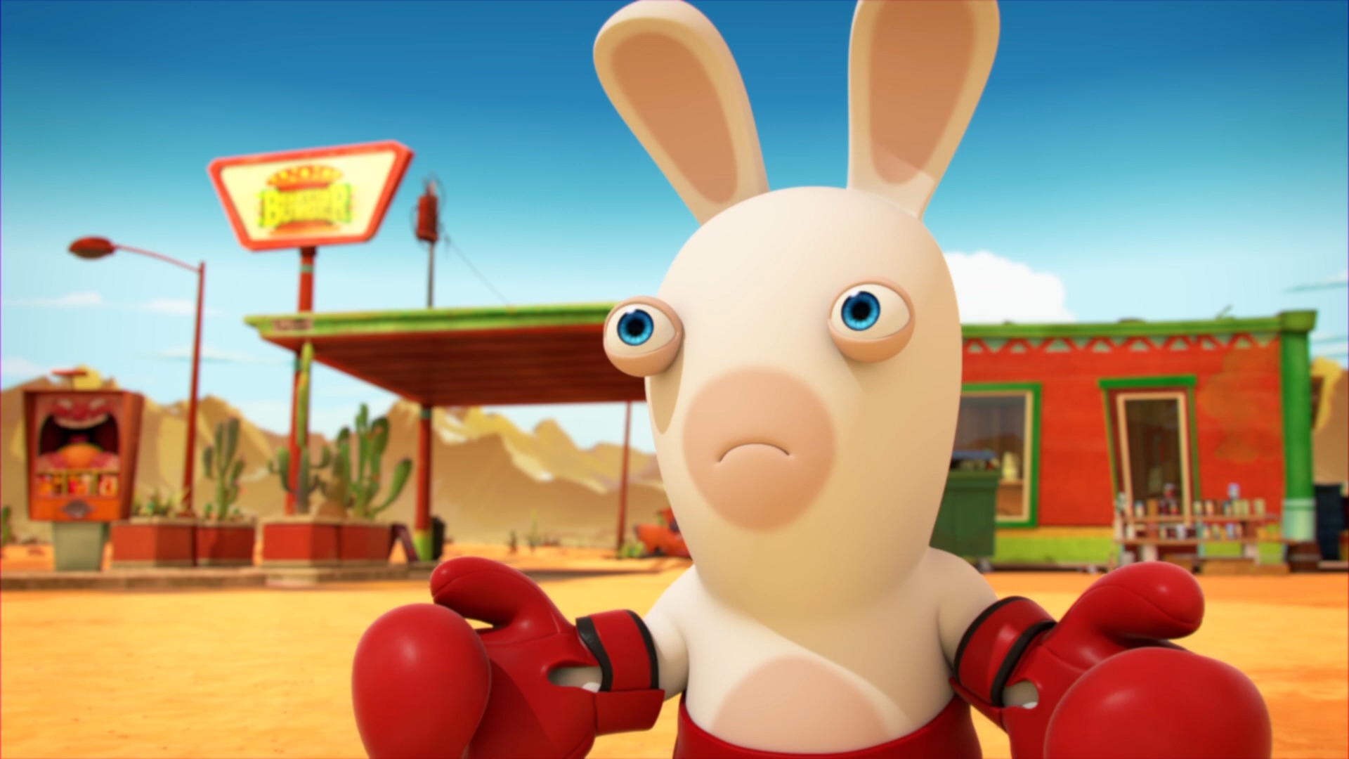 蹲坑看一集疯狂的兔子