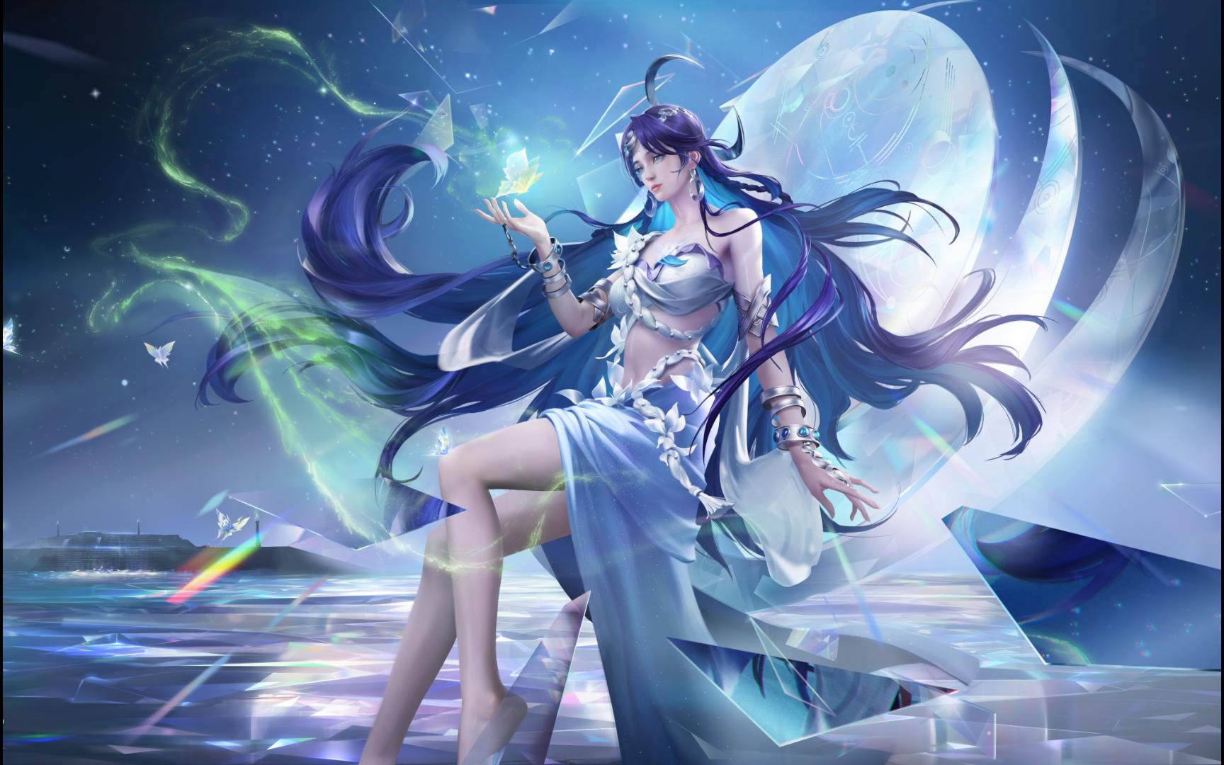 【王者荣耀】海月:流光一瞬,碧海桑田.