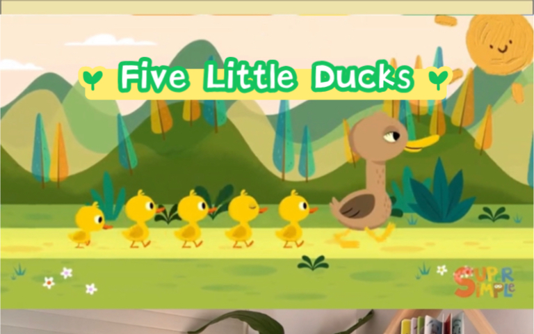 [图]绘本阅读｜《Five Little Ducks》