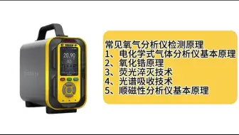 氧气分析仪原理有哪些？#氧气分析仪 #气体检测仪 #气体分析仪 #氧气检测仪厂家
