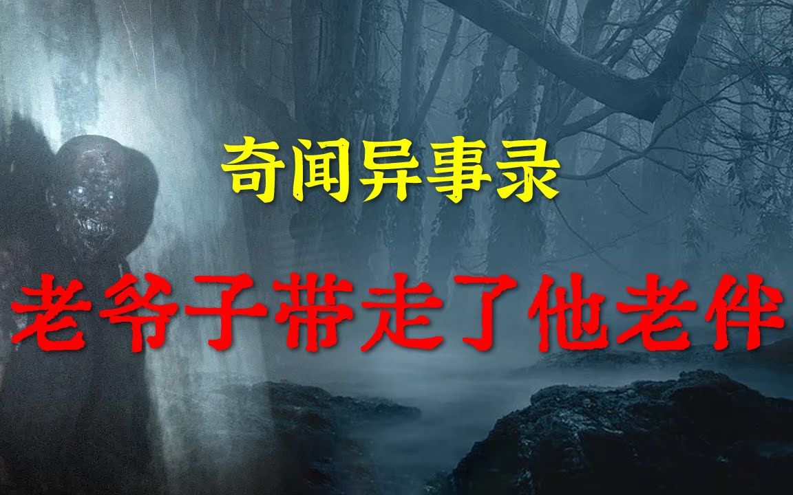 【奇闻异事录】老爷子带走了他老伴 | 鬼故事 | 灵异诡谈 | 恐怖故事 | 解压故事 | 网友讲述的灵异故事 「灵异电台」哔哩哔哩bilibili