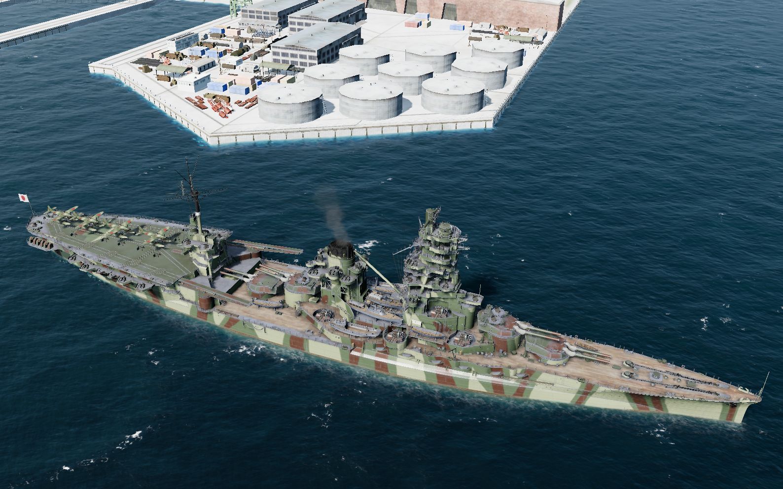 战舰世界伊势可以空投鱼雷的航战