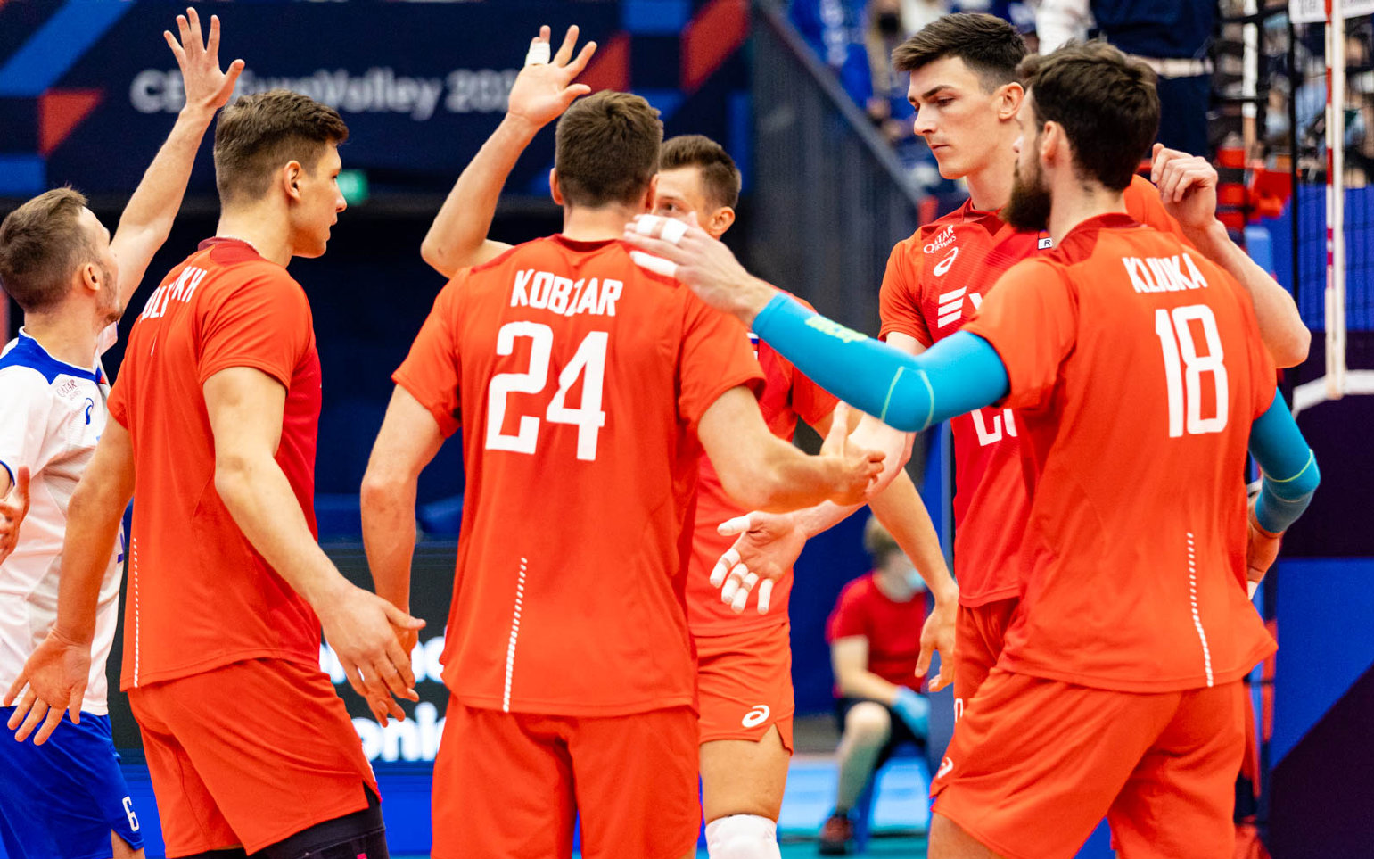 2021男排欧锦赛俄罗斯男排合集