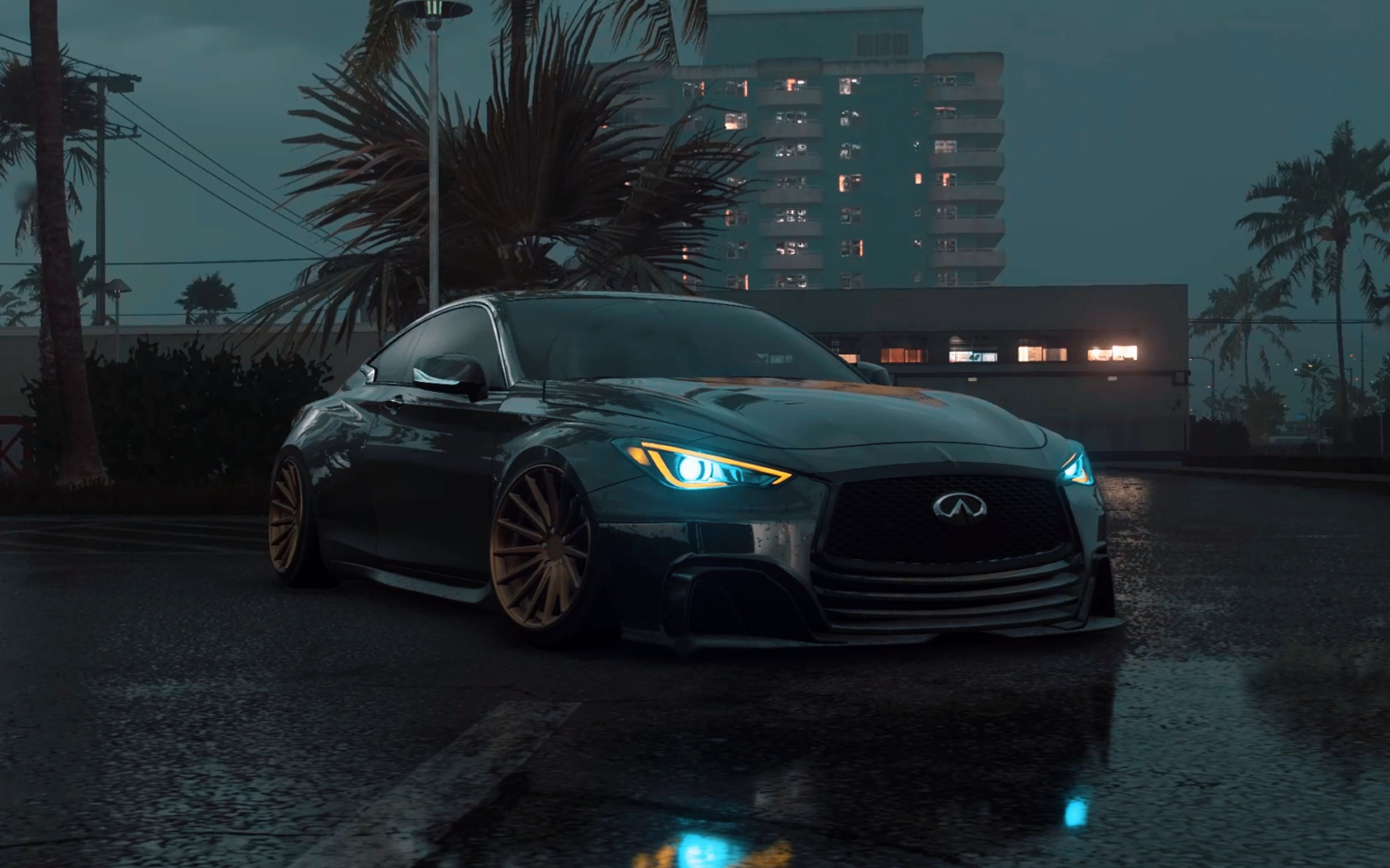 迷失棕榈城 / 极品飞车21 q60s改装分享