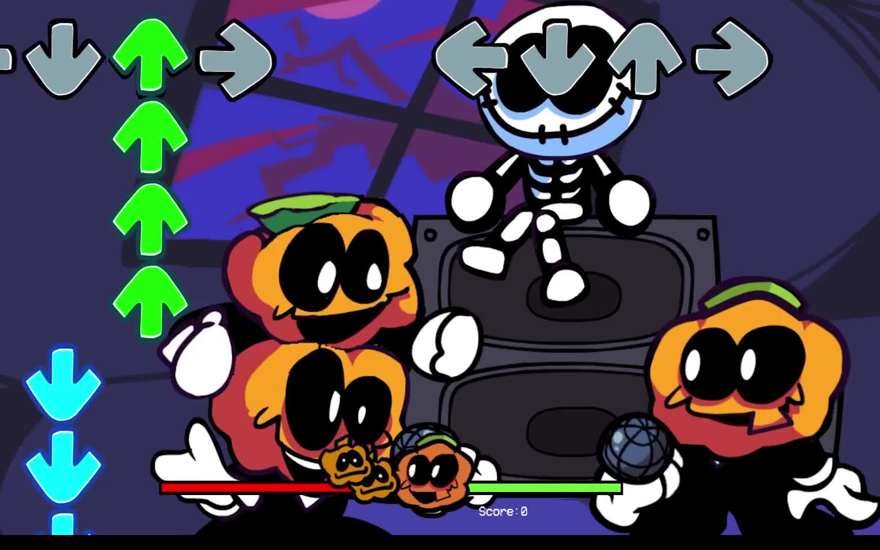 【fnf】 pump vs pump and pump - 恐怖月spooky month