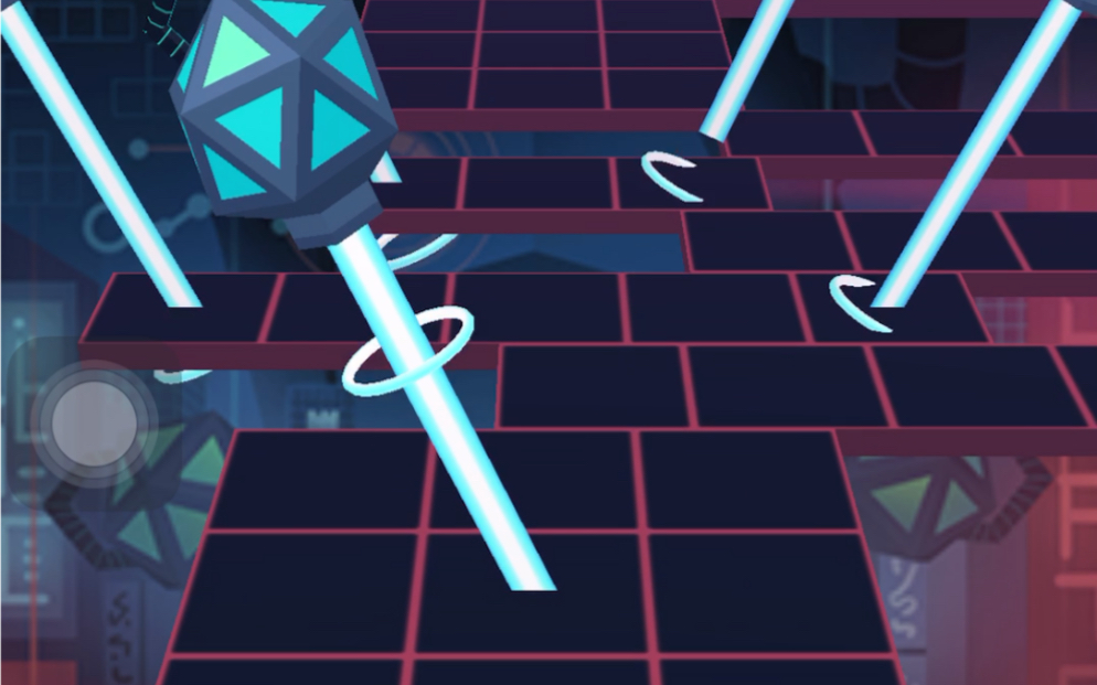 【几何coop/滚动的天空】灼热未来完美通关_哔哩哔哩_bilibili