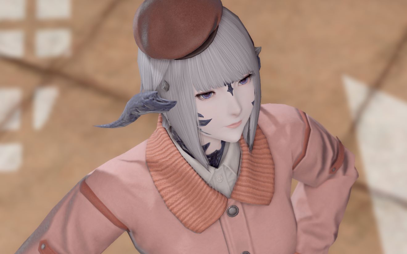 【ff14】6.1新富婆衣b 龙娘买家秀_ff14