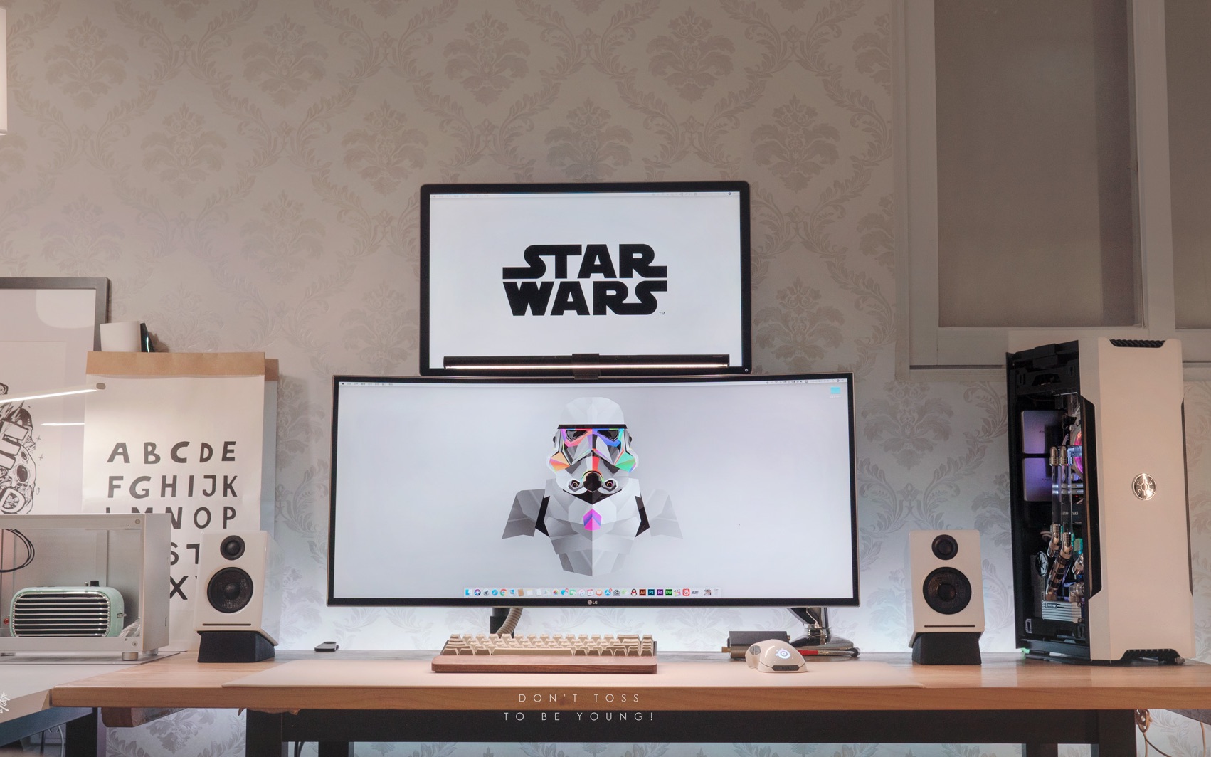 [桌面心情] 从0开始的桌面文化 极简现代ins风