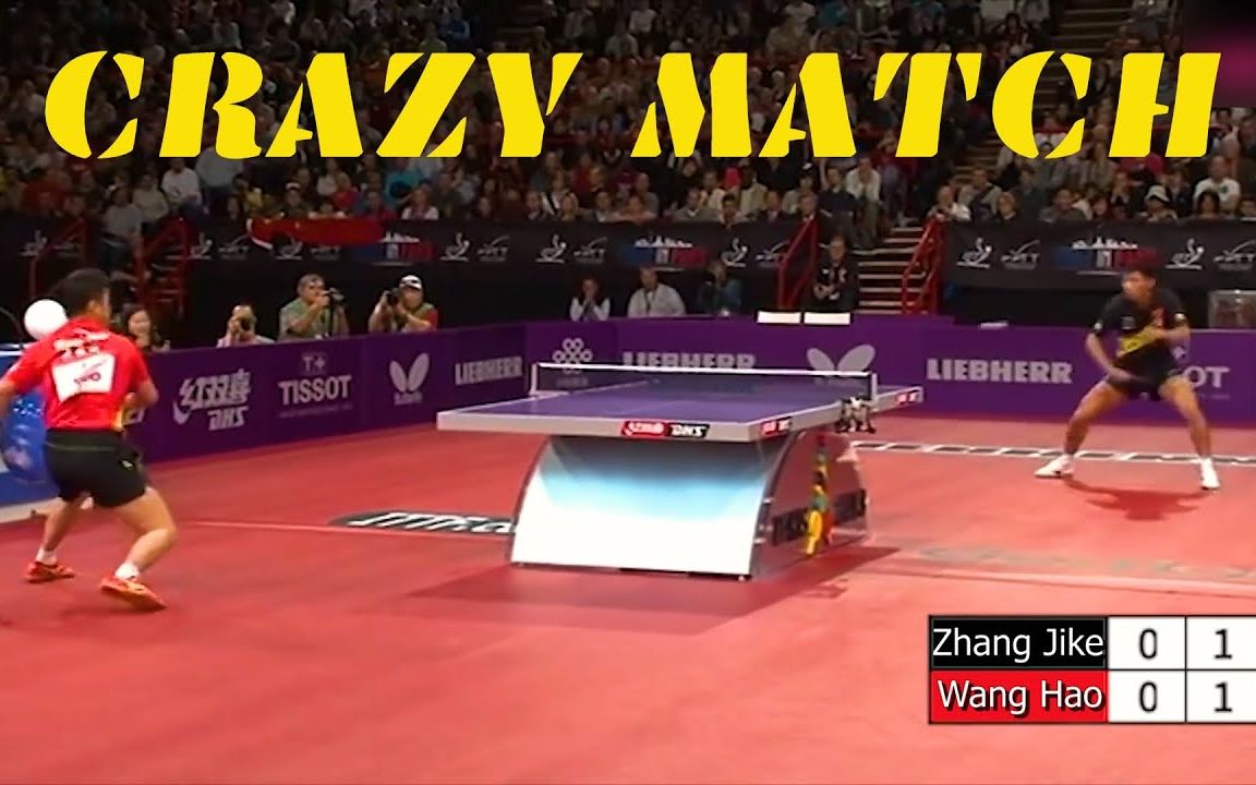 【国乒】 张继科 VS 王皓~ 【World Table Tennis Championships 2013】哔哩哔哩bilibili