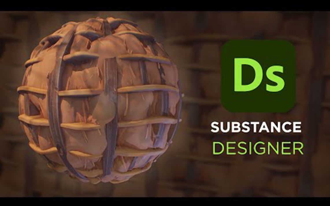 Substance 3D Designer制作风格化木纹混合材质!哔哩哔哩bilibili