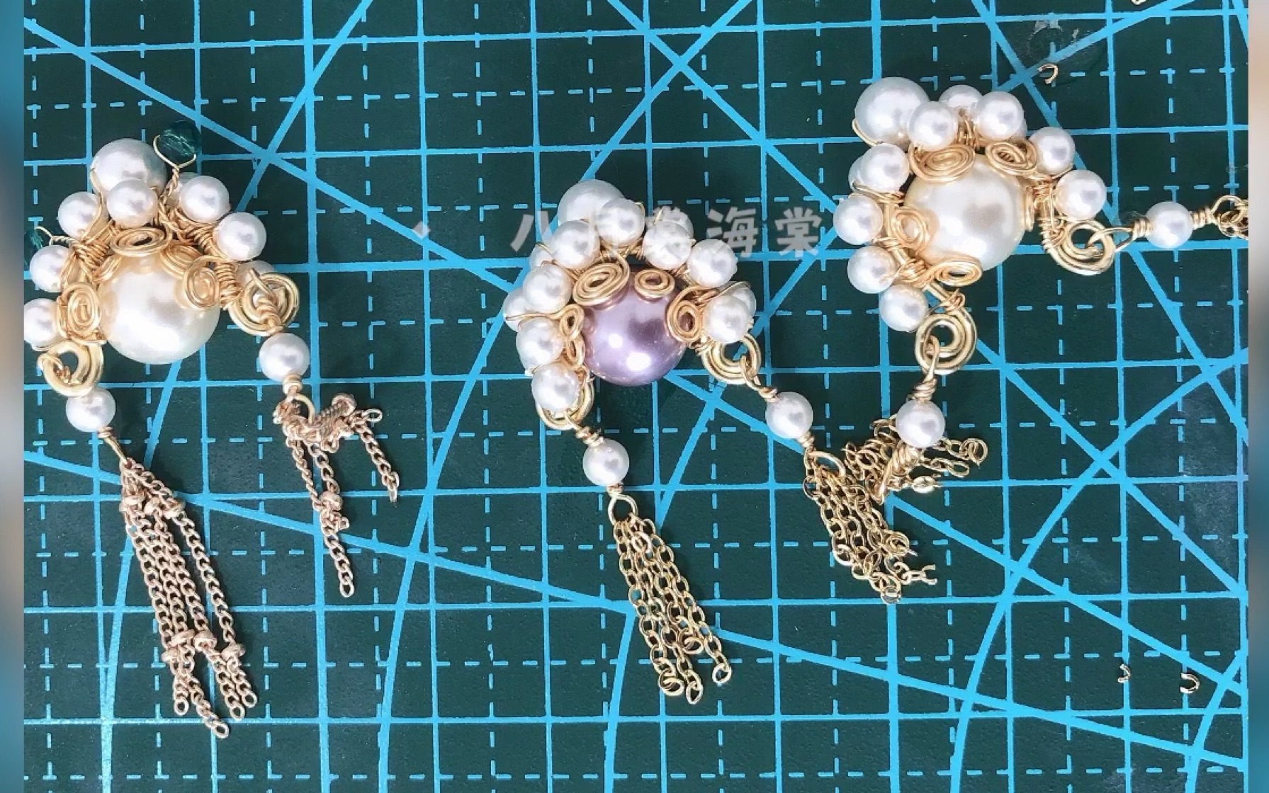 刀马旦饰品绕线教程