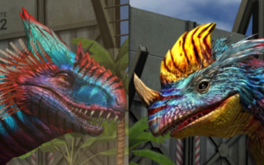 满级尤顿龙 角鼻镰刀龙