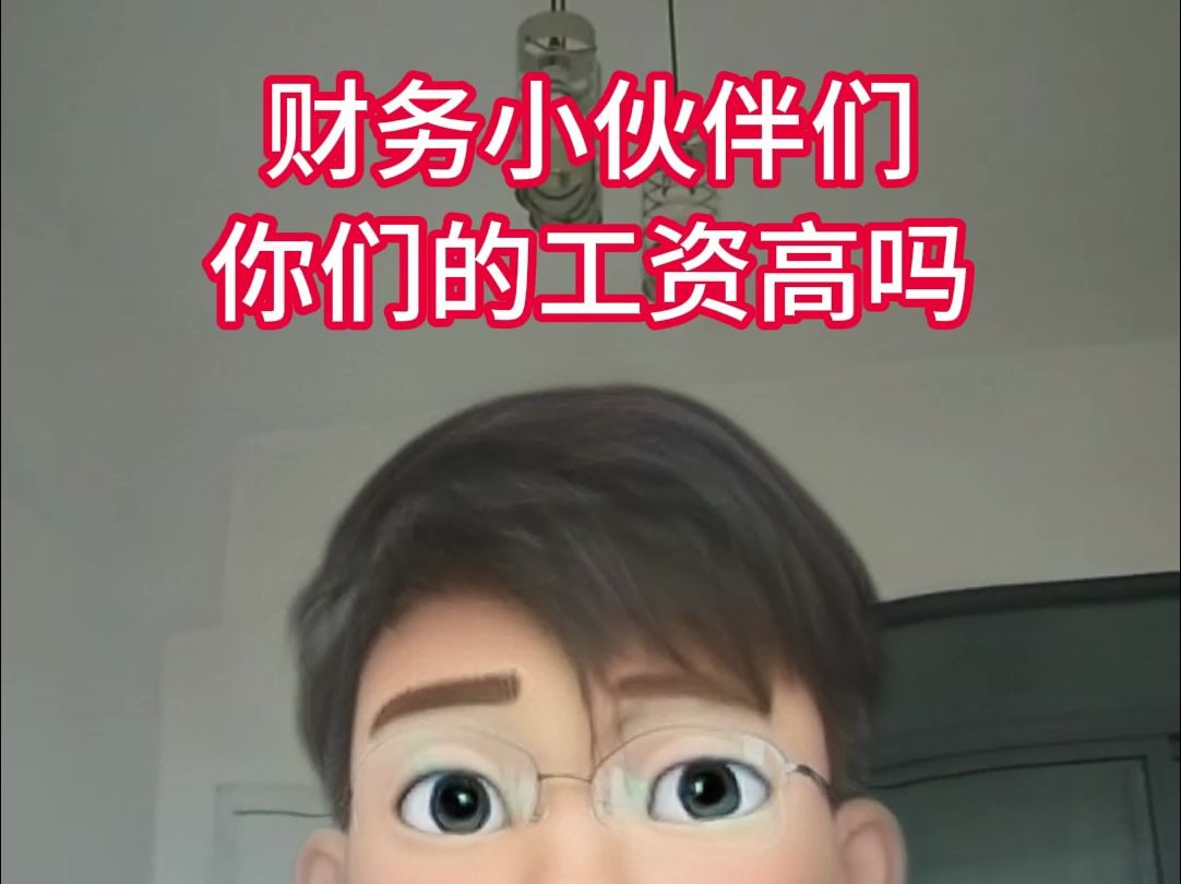 财务小伙伴们,你们的工资高吗?哔哩哔哩bilibili