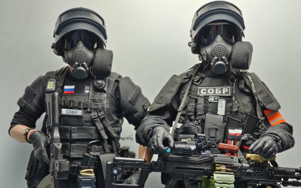 damtoys dam 1:6比例 78095 俄罗斯mvd小组 双人