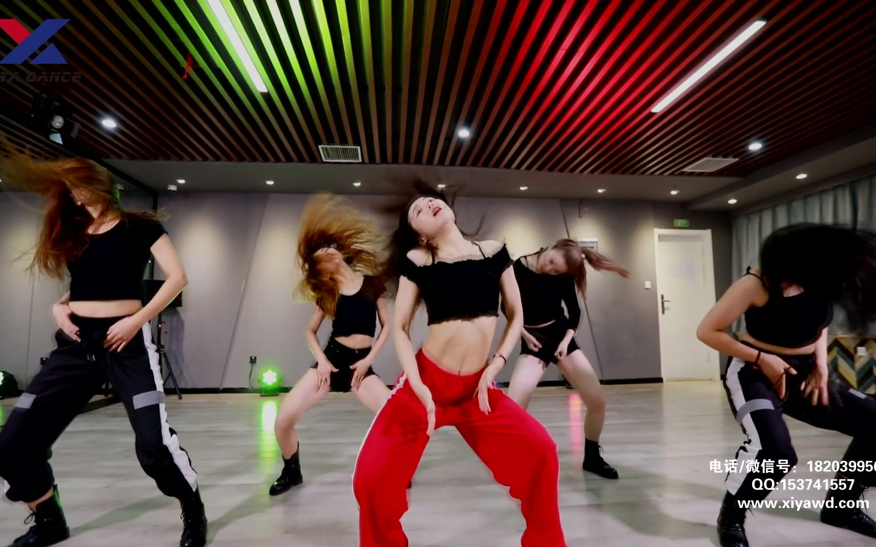 【希娅舞蹈】性感兼力度高跟鞋编舞carid b姐单曲《i like it》 怎么