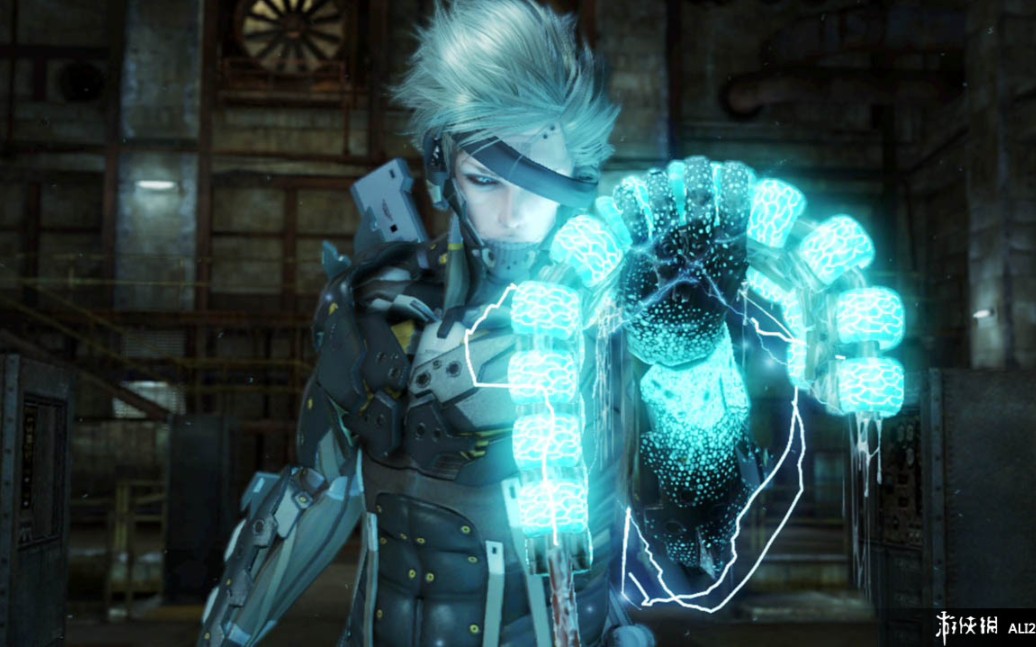 合金装备崛起复仇最高难度无伤刃狼.