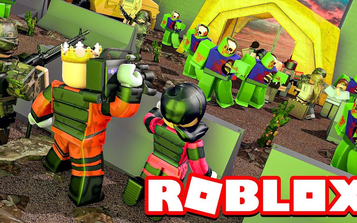 Roblox僵尸特种部队:城市被丧尸侵略,我居然是唯一的幸存者!哔哩哔哩bilibili