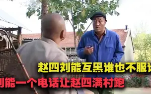 Tải video: 赵四刘能互黑谁也不服谁，刘能一个电话让赵四满村跑，赵四气坏了