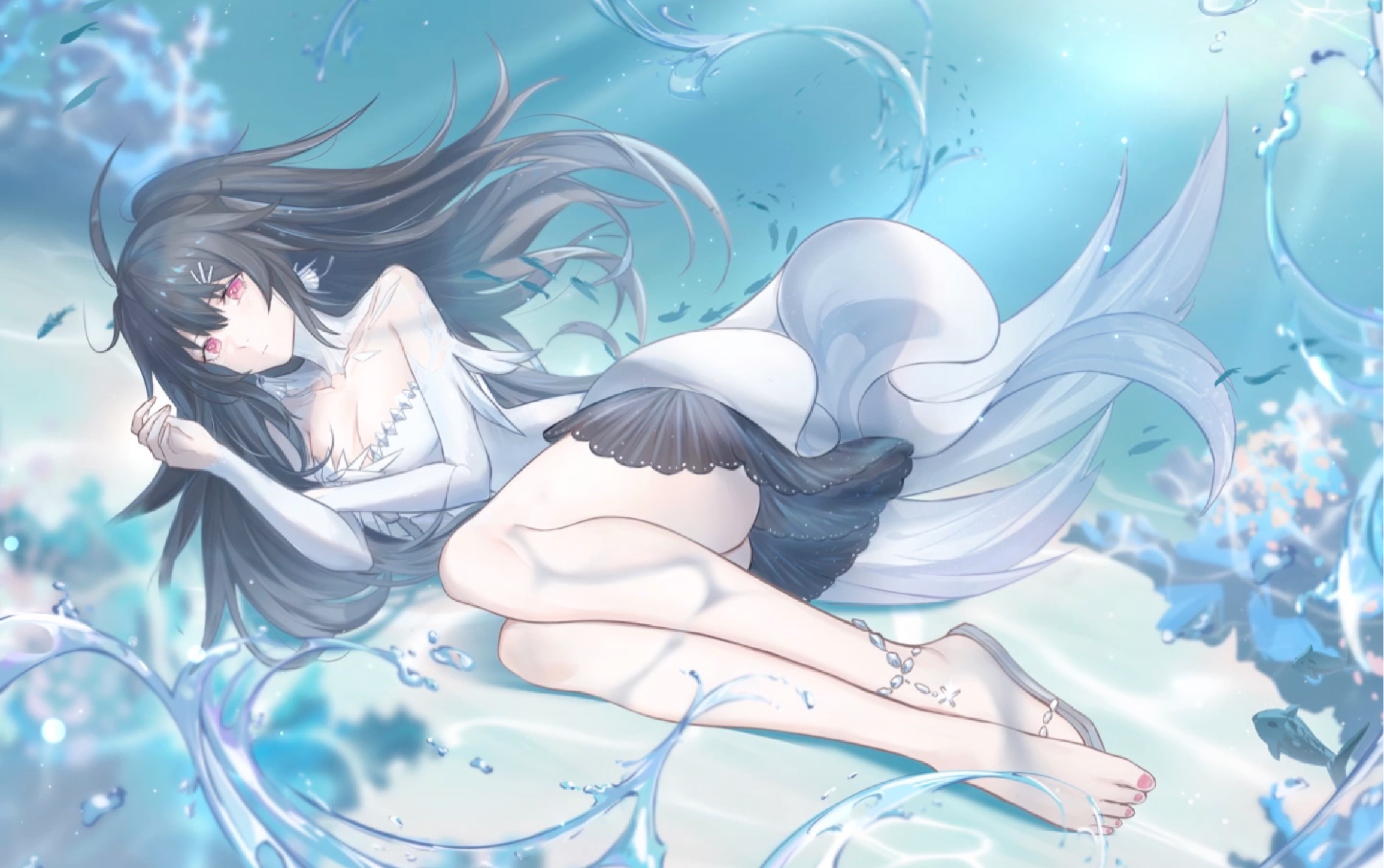 【战双帕弥什】「少女心事」露西亚绘画过程