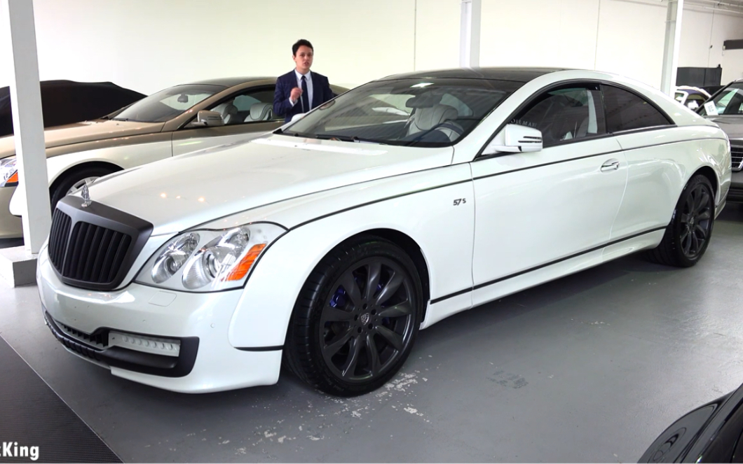 梅赛德斯maybach 57s轿跑车实拍_哔哩哔哩 (゜-゜)つロ 干杯~-bili