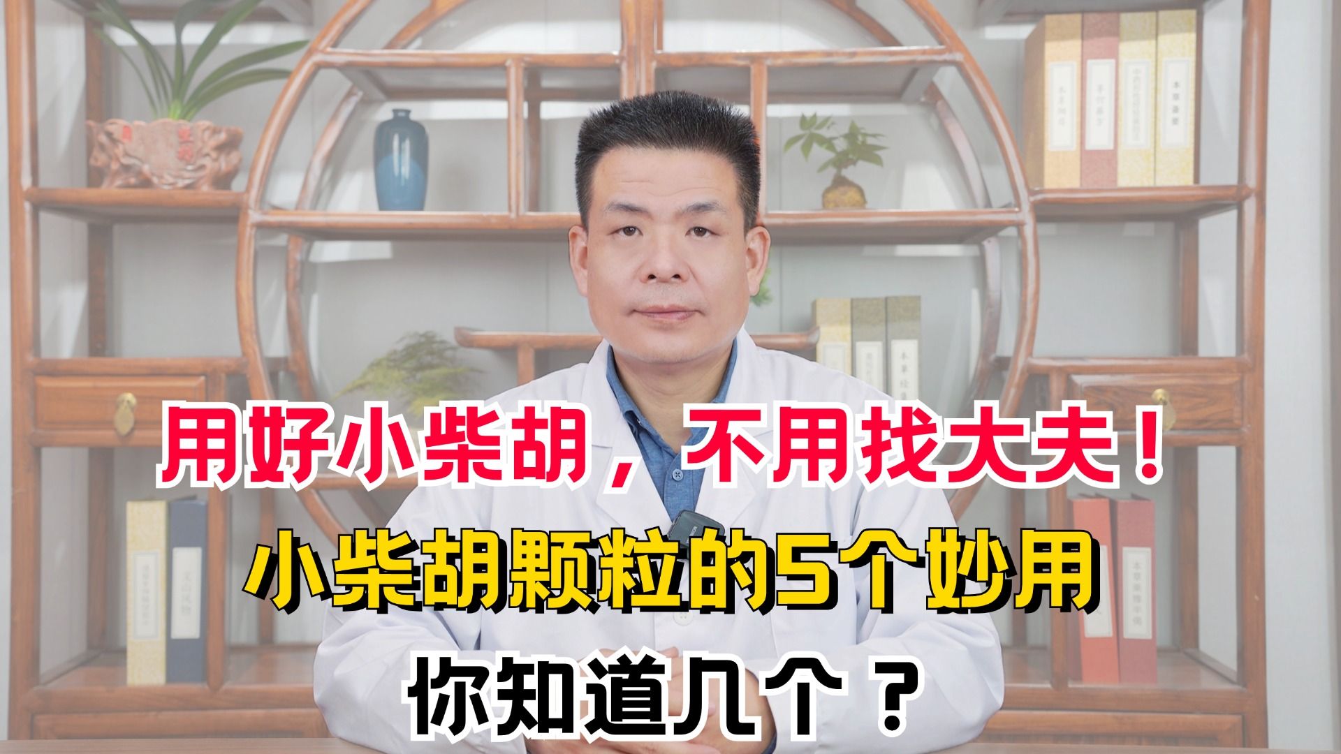 用好小柴胡,不用找大夫!小柴胡颗粒的5个妙用,你知道几个?哔哩哔哩bilibili