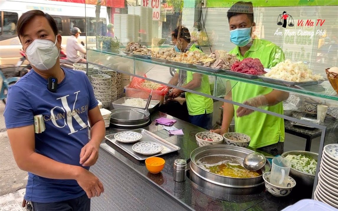 [图]越南牛肉粉Phở bò，每天卖出上千碗