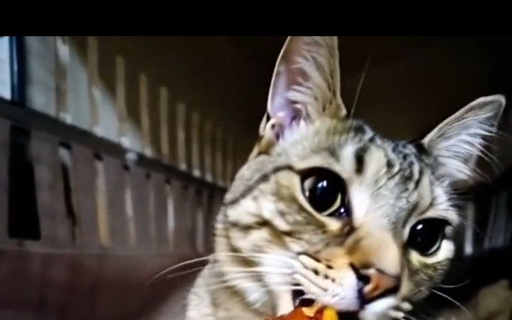 严肃猫怎么不严肃了