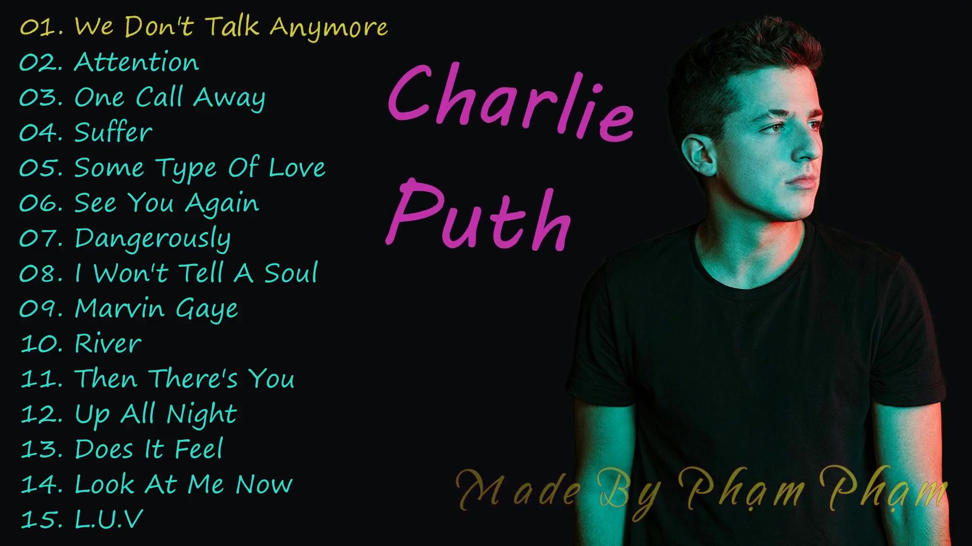 charliepuththebestsongs2017