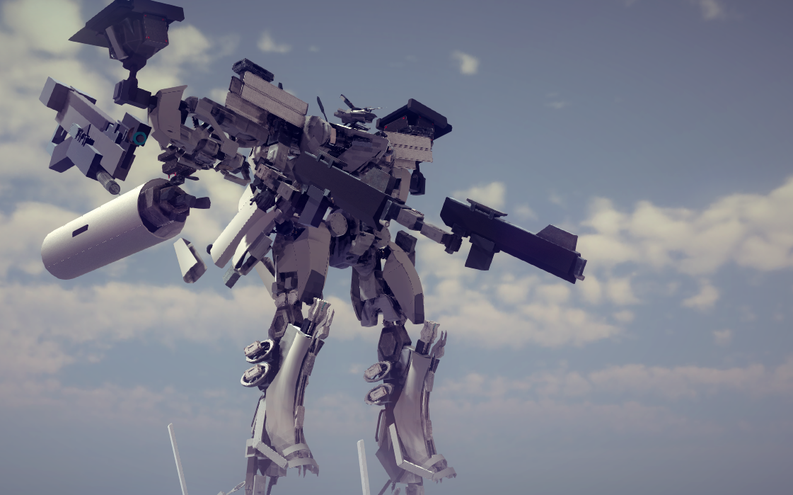 【besiege】装甲核心白色闪光2.20研发试验记录