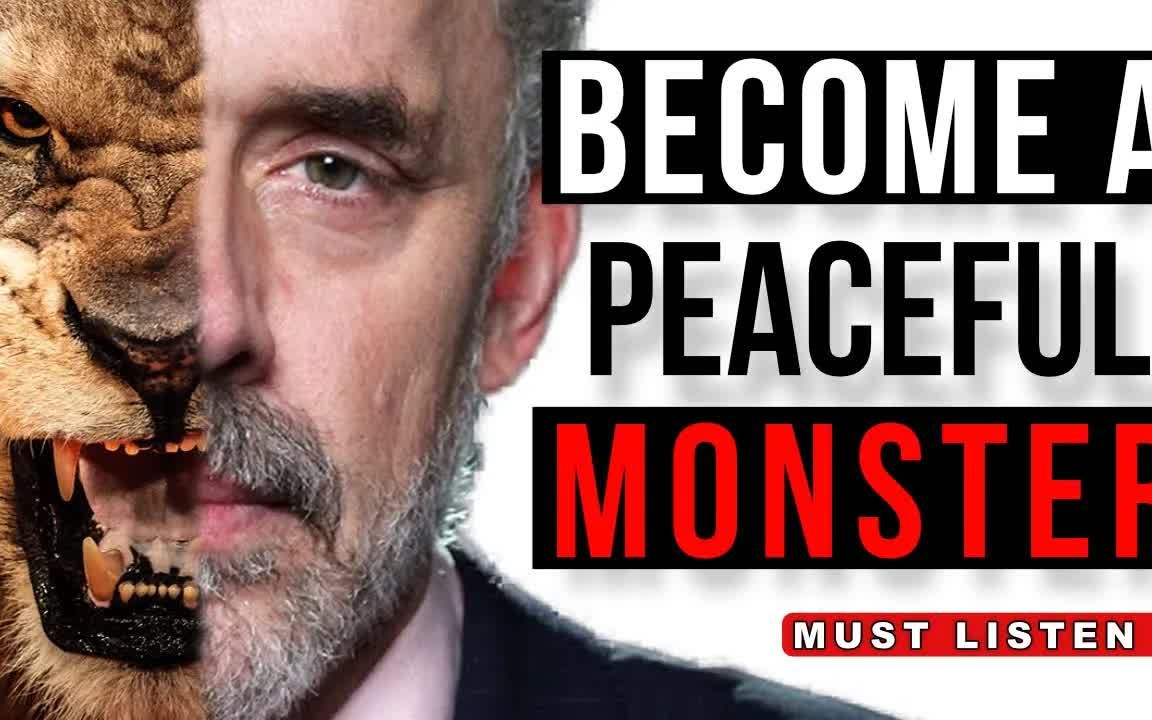 jordan peterson become a peaceful monster_嗶哩嗶哩_bilibili