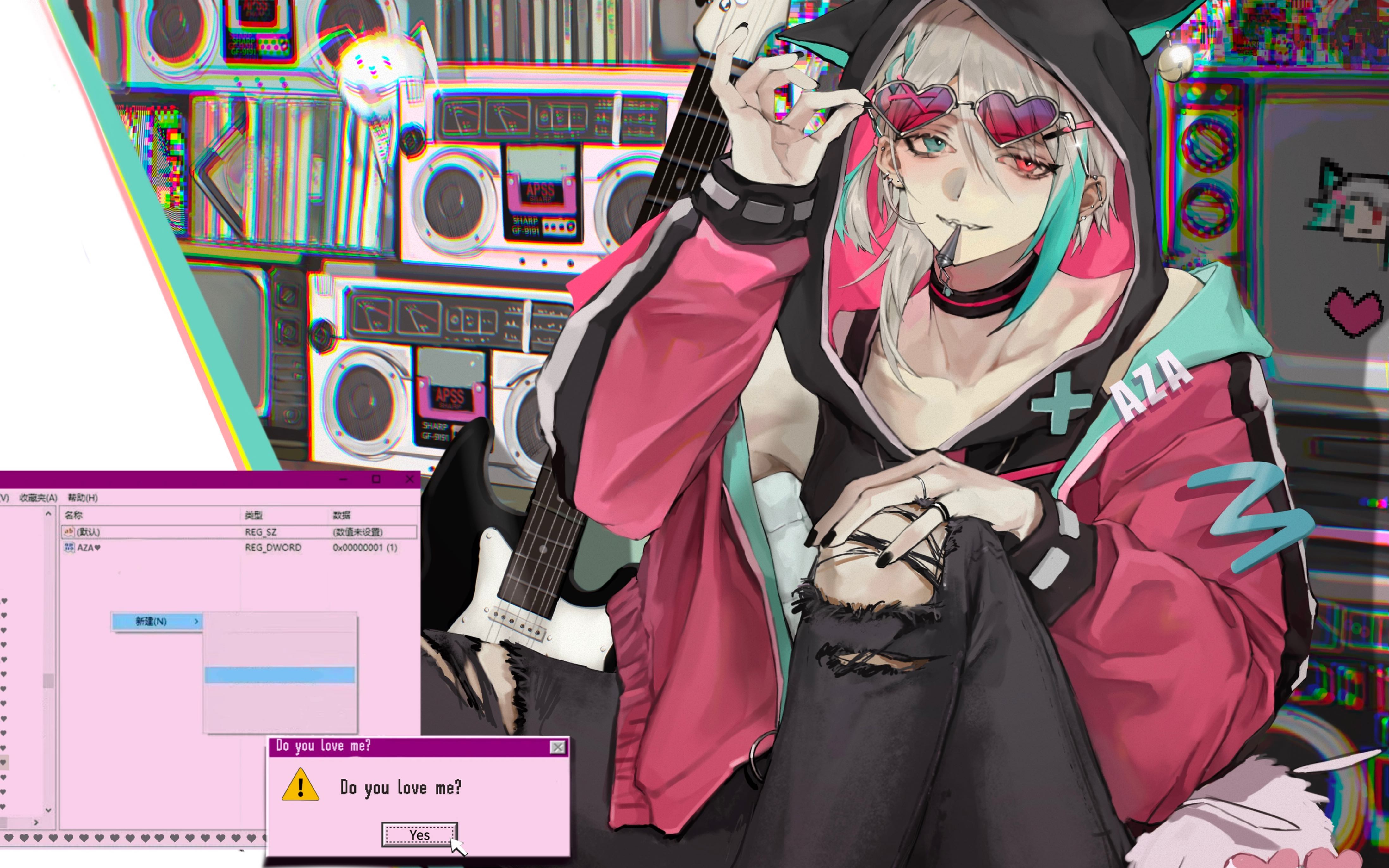 【procreate】阿萨aza生日贺图