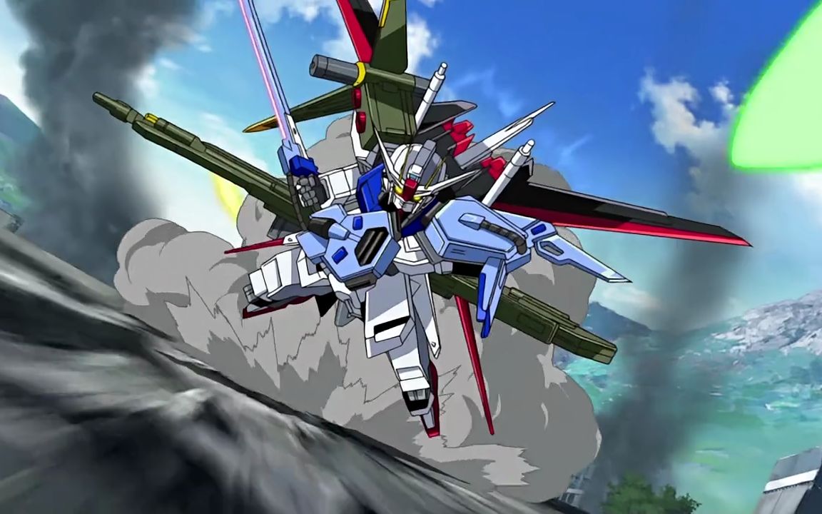 完美强袭高达闪电装备vs原版强袭exvsfb