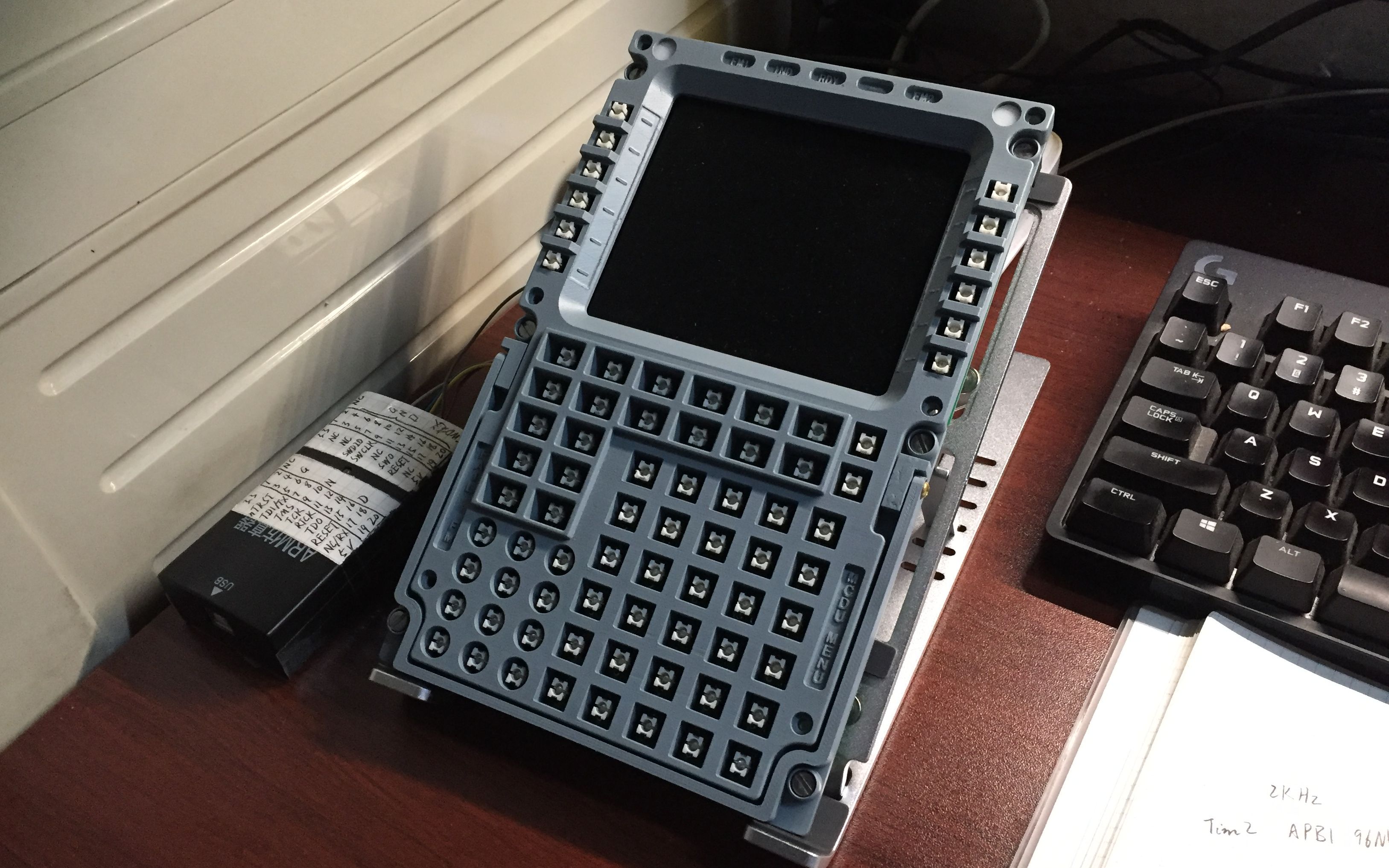 嵌入式diya320mcdu面板测试1