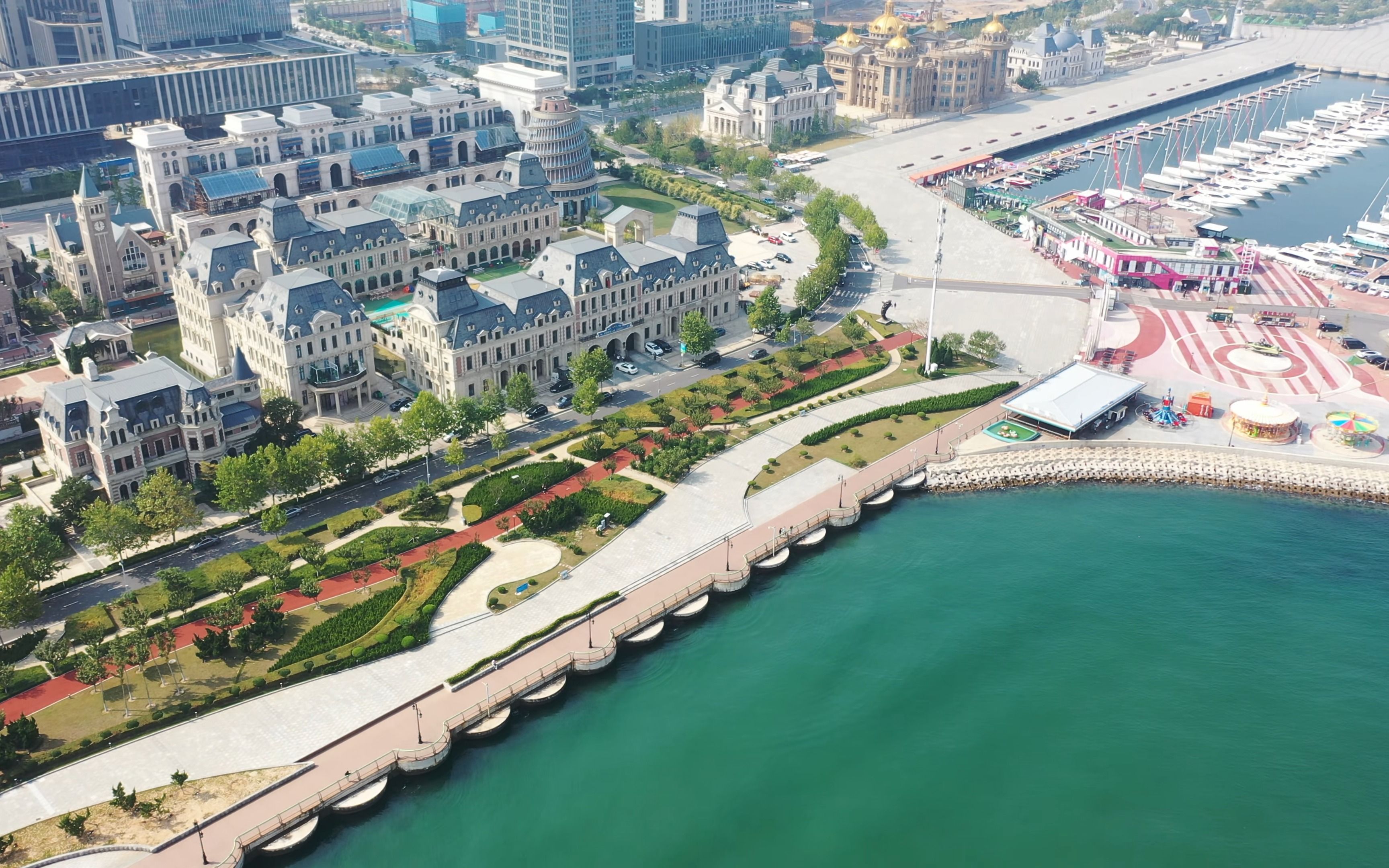 大连东港海滨航拍(2022.9.25)