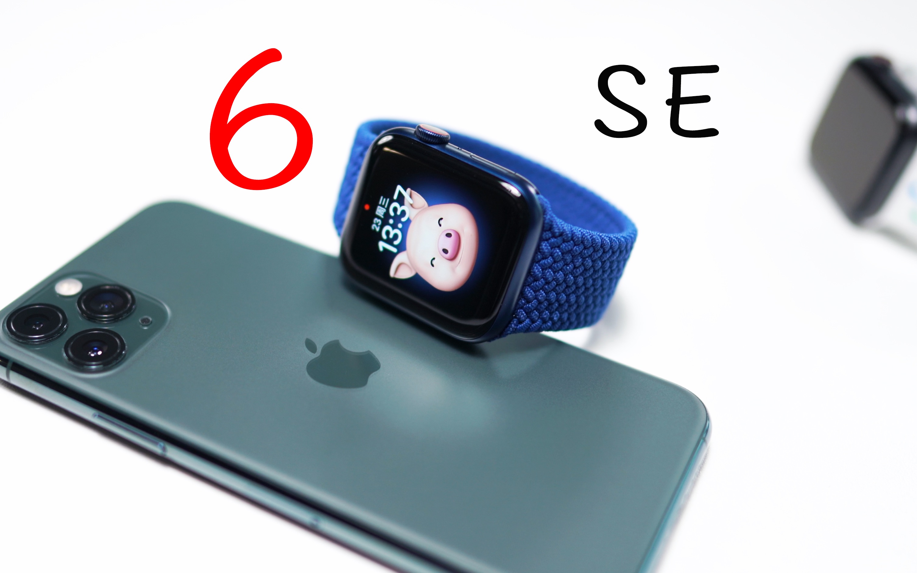 【蜜蜂网科技】Apple Watch 蓝色Series 6 & SE 快速开箱上手哔哩哔哩bilibili