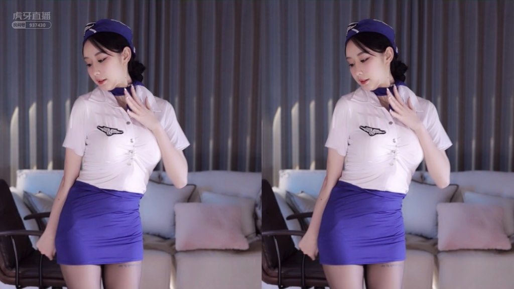 【周童潼】空姐热舞派对 2022-08-05_哔哩哔哩_bilibili