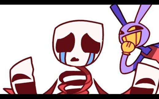 贾克斯摧毁了安歌的面具//神奇数字马戏团短片漫画