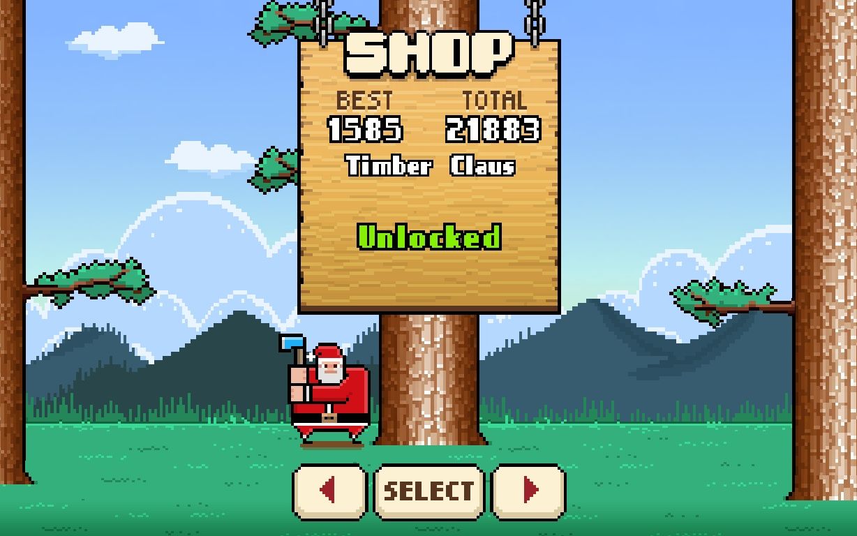 超越自我疯狂伐木工timberman1585分