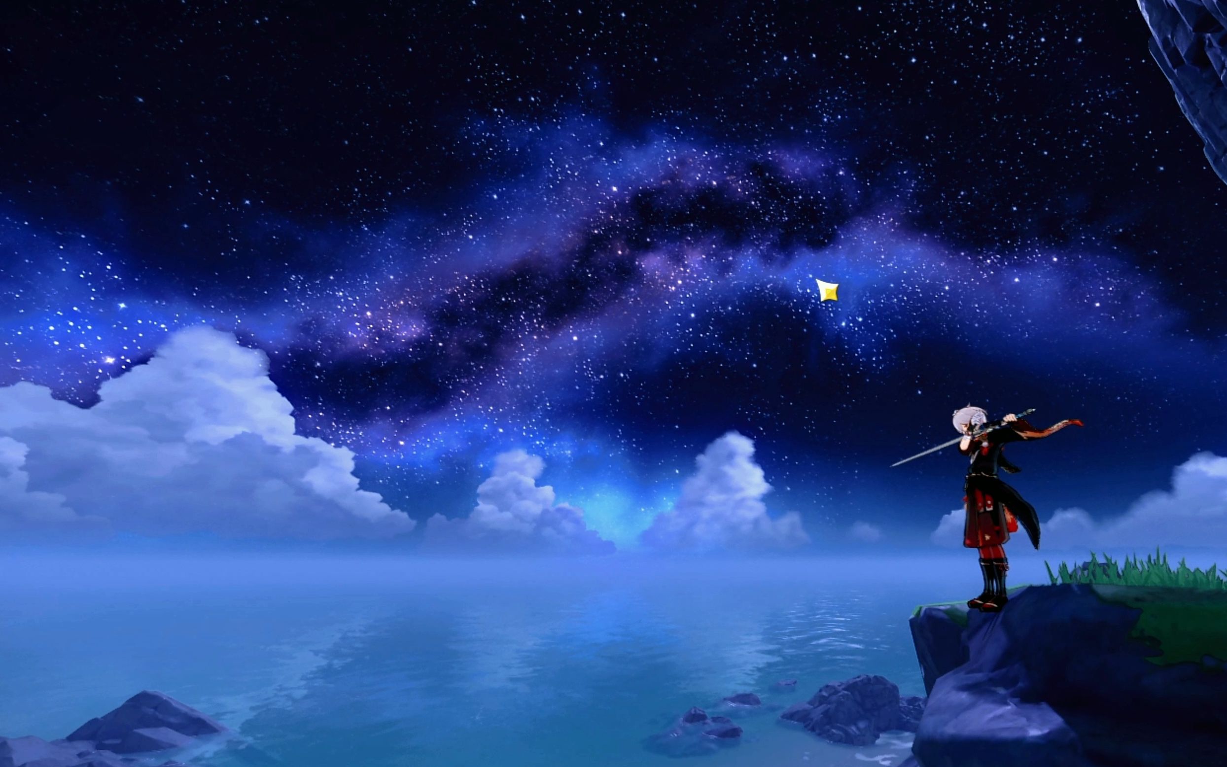 原神风景学家来自莫娜金苹果银河的邀约